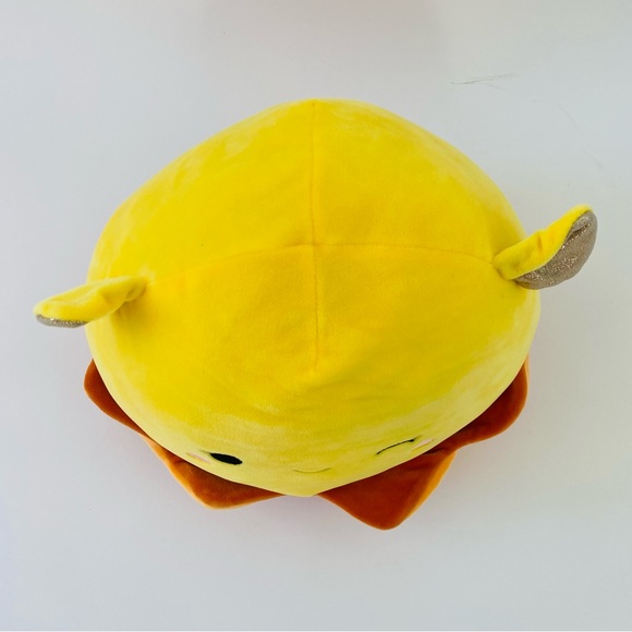 EUC Squishmallows Original LARGE Size 12 inches Bijan The Yellow Octopus Animal - Picture 7 of 9